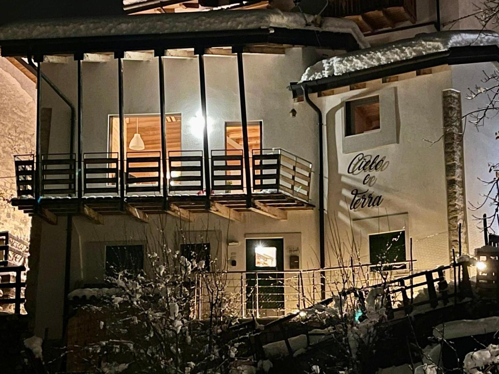 Cielo E Terra Chalet Zencheri Con Vista Panoramica Piazza  Exterior foto
