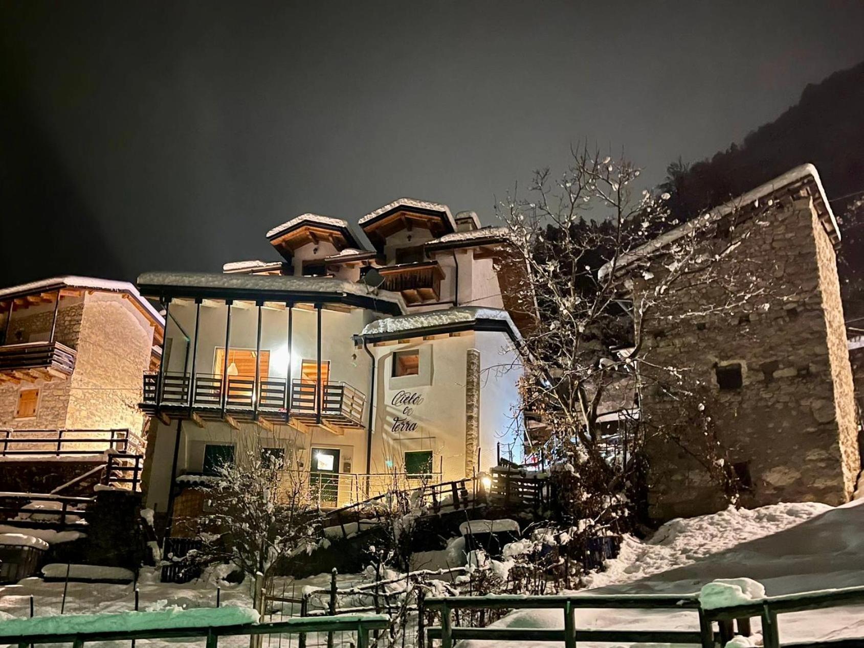 Cielo E Terra Chalet Zencheri Con Vista Panoramica Piazza  Exterior foto