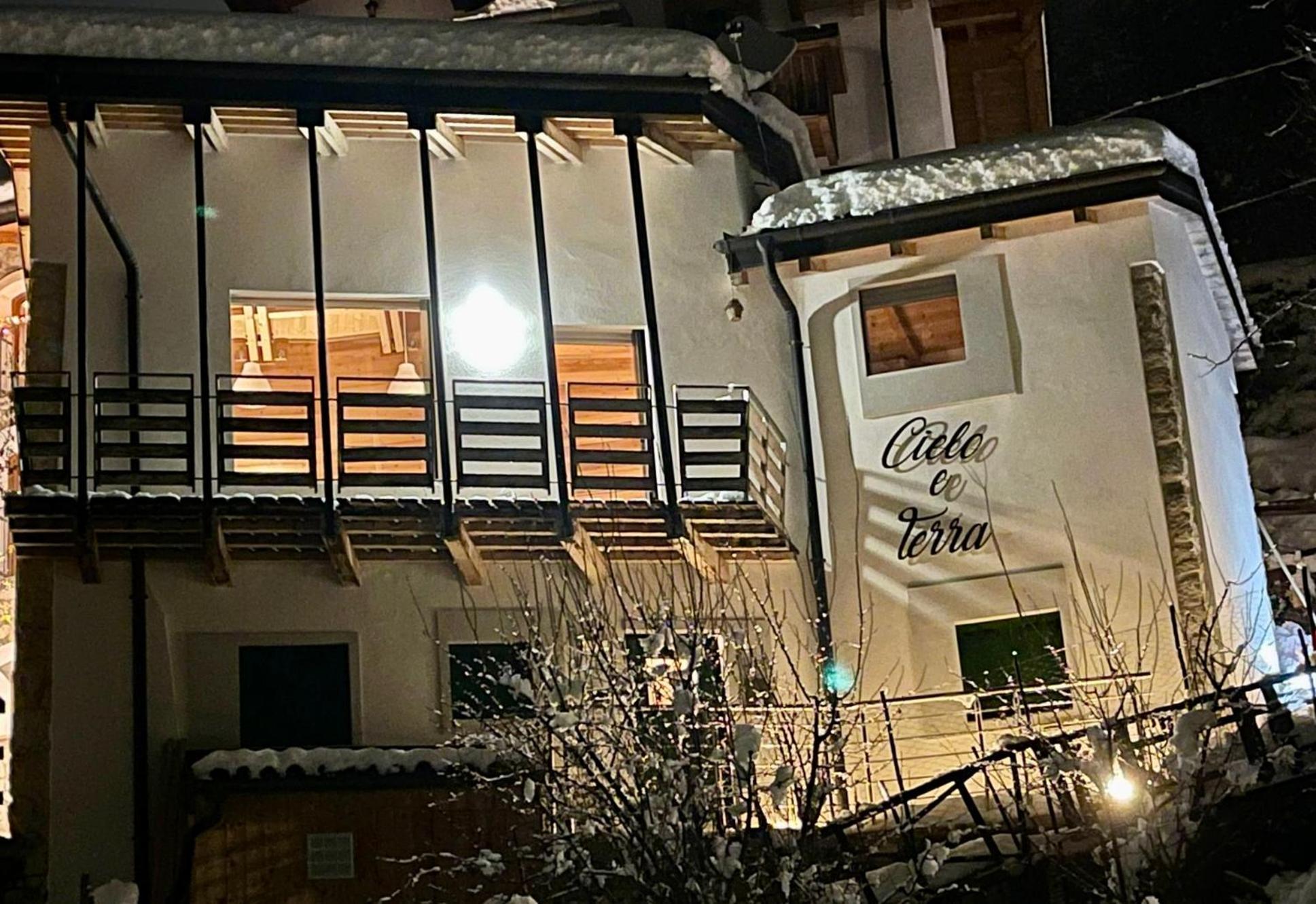 Cielo E Terra Chalet Zencheri Con Vista Panoramica Piazza  Exterior foto